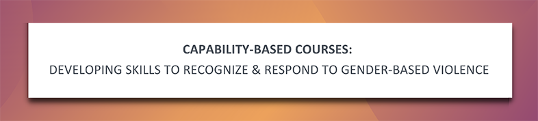 Capability-based courses banner